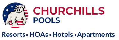 Churchill's Pools logo